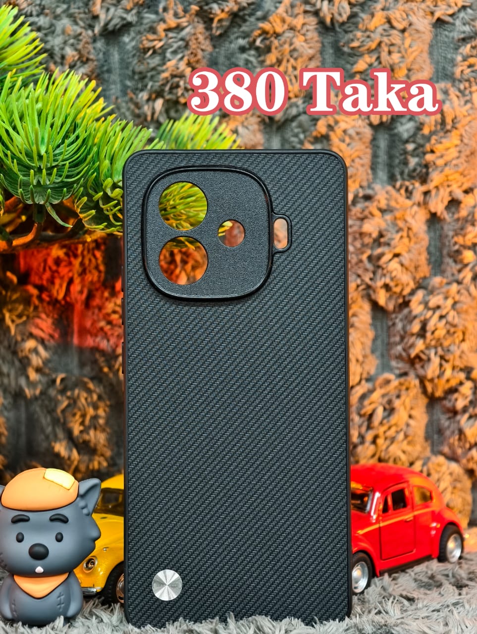 IQOO Z9 Turbo SEmi Hard Silver Dot Case